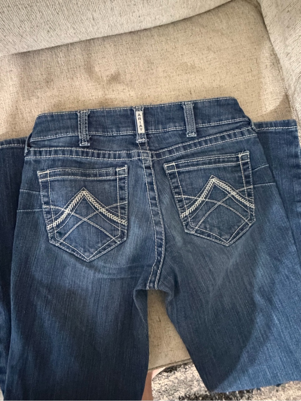 Ariat Women's Medium Wash Straight Leg Jeans